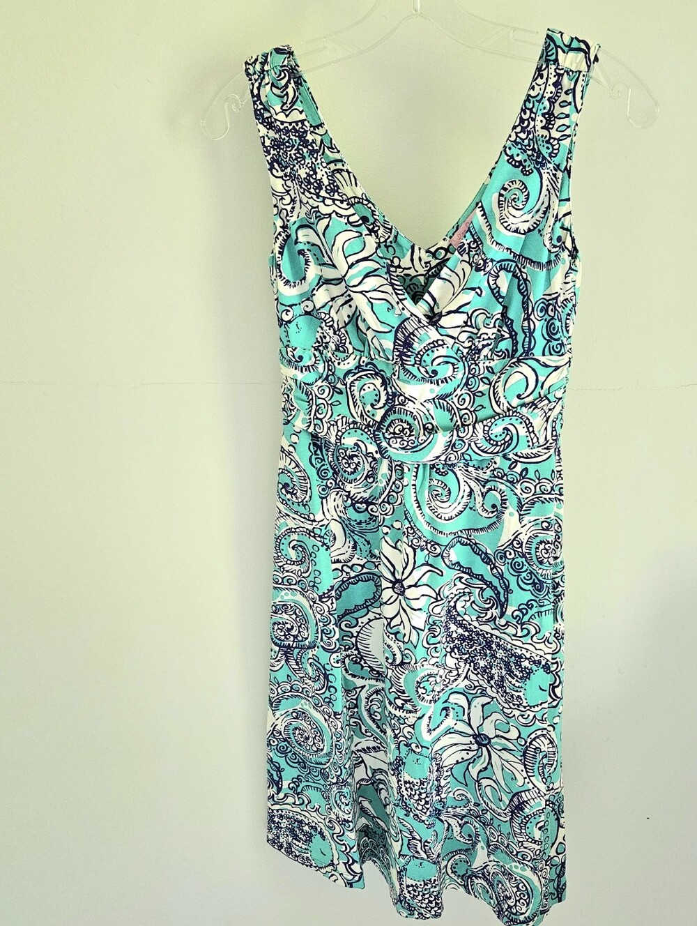 Lilly Pulitzer Shianne Dress Seafoam Montauk Print Sundress